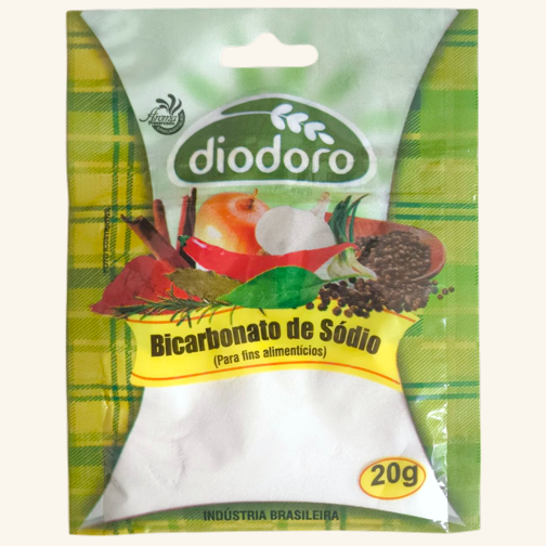 Embalagem ilustrativa de Bicarbonato de Sódio