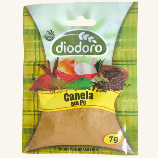 Embalagem ilustrativa de Canela em Pó
