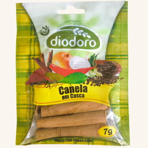 Embalagem ilustrativa de Canela em Casca