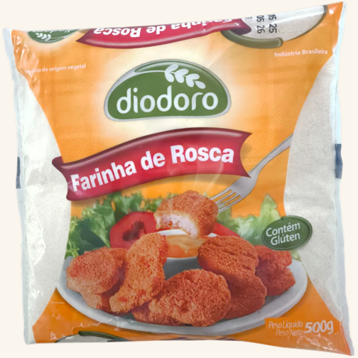 Embalagem ilustrativa de Farinha de Rosca