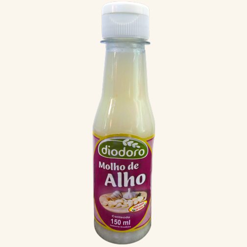 Embalagem ilustrativa de Molho de Alho