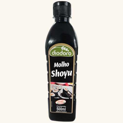 Embalagem ilustrativa de Molho Shoyu