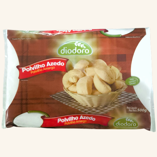 Embalagem ilustrativa de Polvilho Azedo