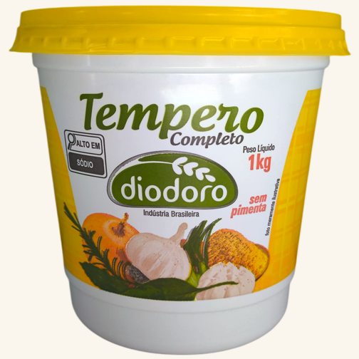 Embalagem ilustrativa de Completo sem Pimenta