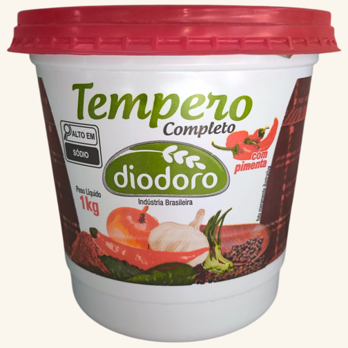 Embalagem ilustrativa de Completo com Pimenta